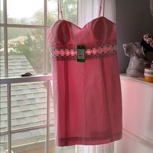 Pink striped Lilly Pulitzer dress